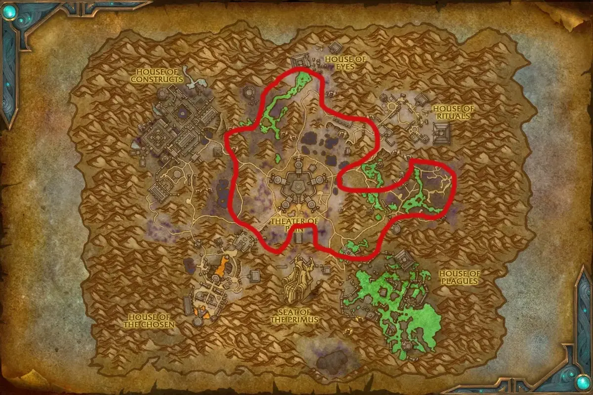 Maldraxxus route 1
