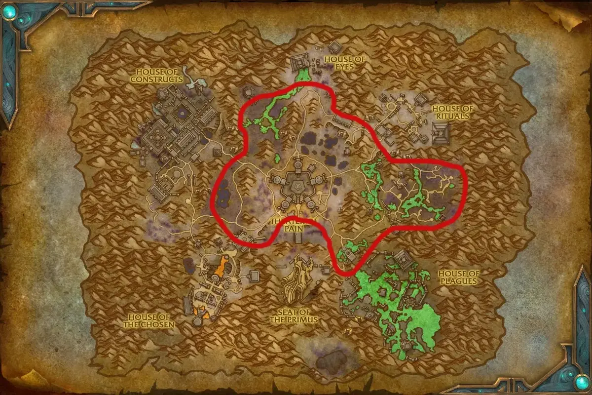 Maldraxxus route 3