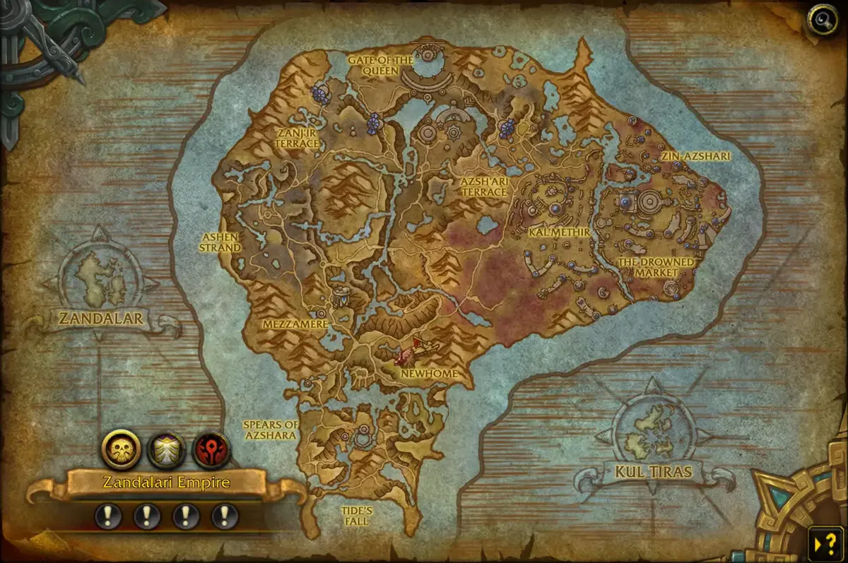 Nazjatar Map