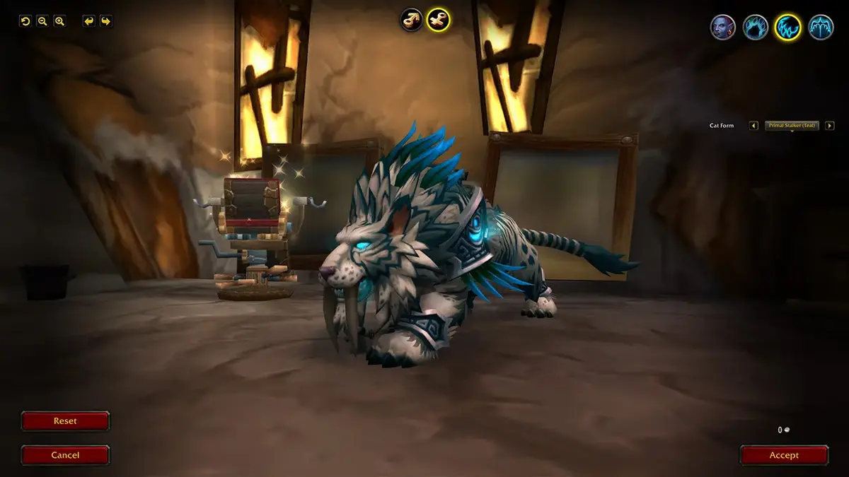 WoW druid customization