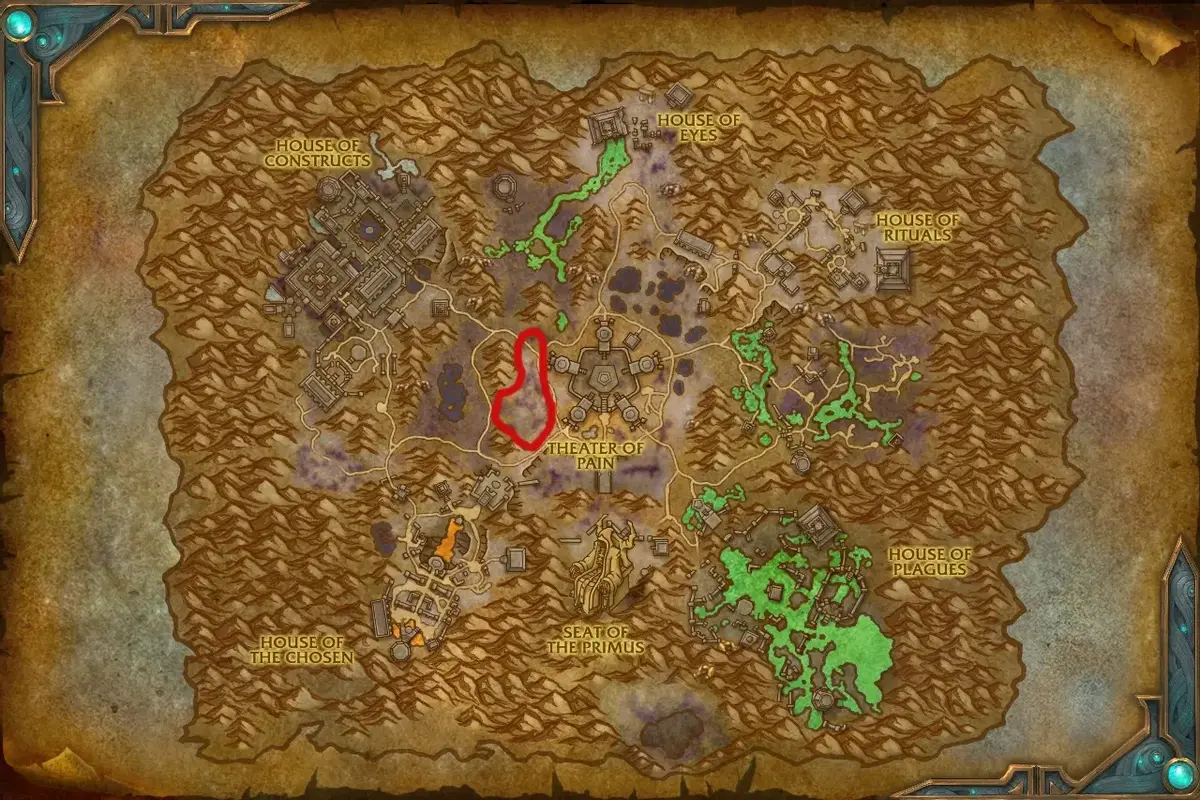 Heavy Callous Hide farming guide Maldraxxus