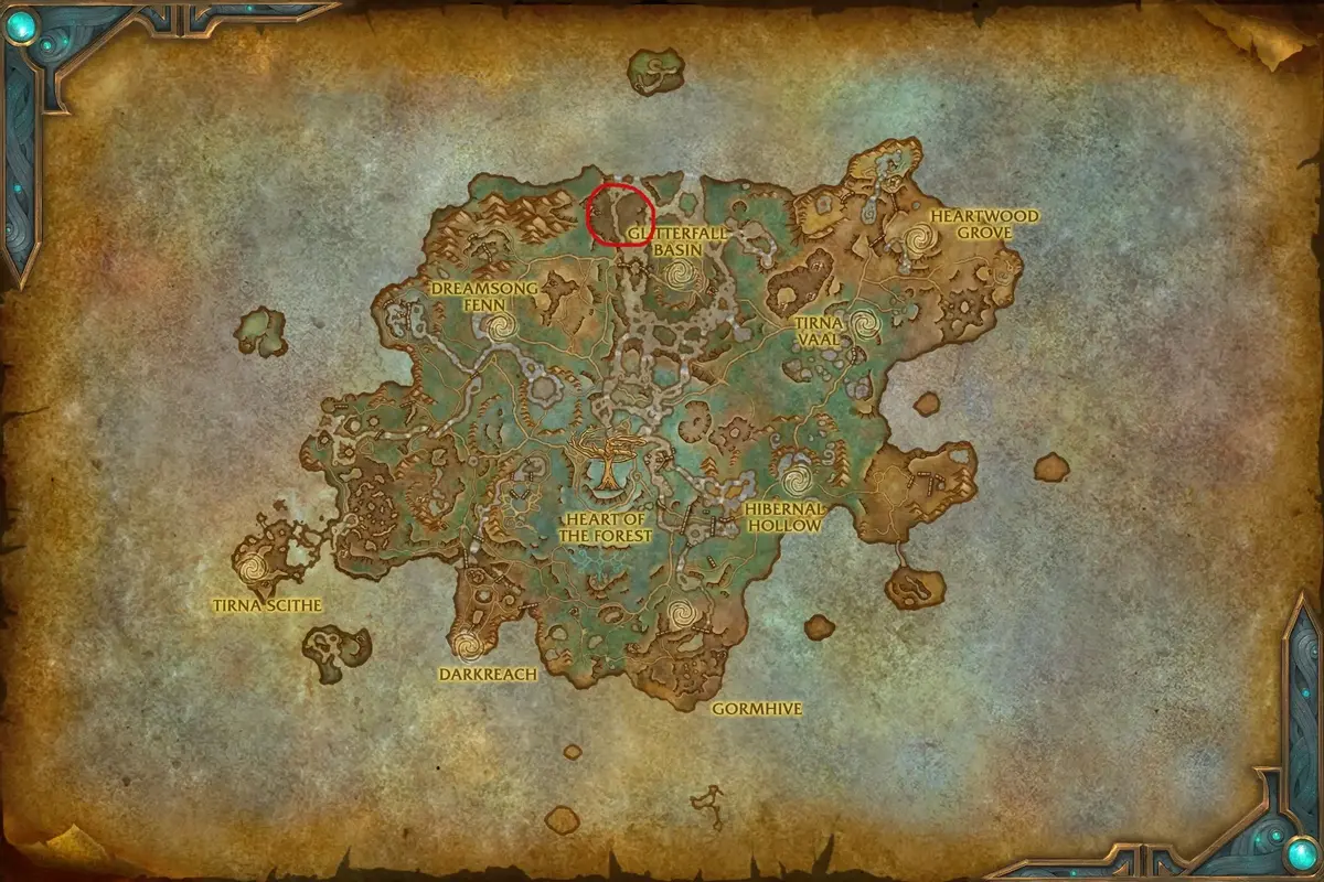 Shadowy Shank farming guide Ardenweald route 2